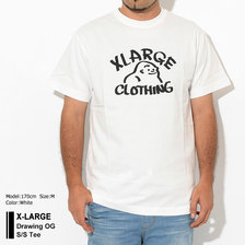 X-LARGE Drawing OG S/S Tee 1192133画像