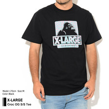 X-LARGE Croc OG S/S Tee 1192112画像