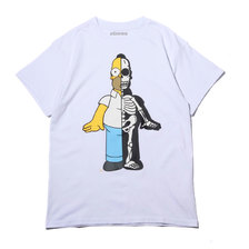 THE SIMPSONS × SECRET BASE × atmos HOMER X-RAY TEE WHITE AT19-015画像