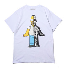 THE SIMPSONS &times; SECRET BASE &times; atmos HOMER X-RAY TEE WHITE AT19-015画像