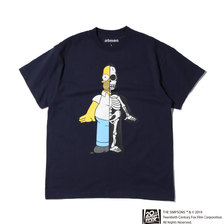 THE SIMPSONS × SECRET BASE × atmos HOMER X-RAY TEE NAVY AT19-015画像