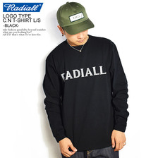 RADIALL LOGOTYPE CREW NECK T-SHIRT L/S -BLACK- RAD-19AW-CUT019画像