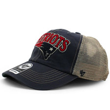 '47 Brand NEW ENGLAND PATRIOTS CLEAN UP MESH CAP VINTAGE NAVY F-TSCLA19LAP-VN画像