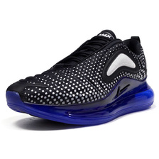NIKE AIR MAX 720 BLACK/BLAKC/RACER BLUE/NOIR/BLEU COUREUR/NOIR AO2924-013画像