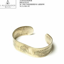 J.ALEXANDER BRACELET W/ THUNDERBIRD & ARROW WJA-084-05画像