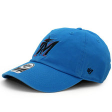 '47 Brand MIAMI MARLINS CLEAN UP STRAPBACK BLUE B-RGW28GWS-GBB画像