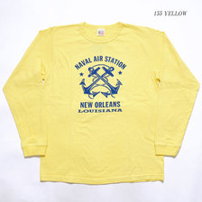 Buzz Rickson's L/S T-SHIRT "N.A.S. NEW ORLEANS" BR68383画像