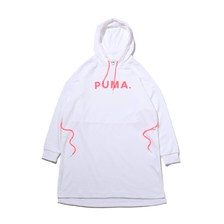PUMA CHASE HOODED DRESS PUMA WHITE 595954-02画像