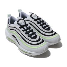 NIKE W AIR MAX 97 SUMMIT WHITE/SUMMIT WHITE-BLACK 921733-105画像