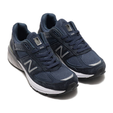 new balance W990NV5 NAVY/SILVER画像