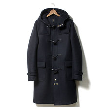 SCYE BASICS Super140'S Wool Melton Duffle Coat 5119-73520画像