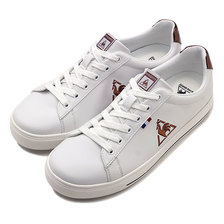 le coq sportif TELUNA BOUND COURT WHITE/BRONZE QL1OJC60WB画像
