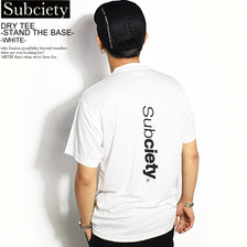 Subciety DRY TEE-STAND THE BASE -WHITE- 105-40163画像