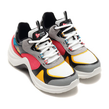 SKECHERS SOLEI ST.- GROOVY SOLE WHITE/MULTI 74190-WMLT画像