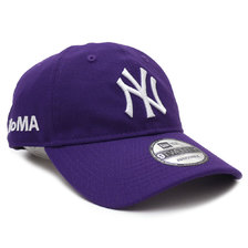 NEW ERA &times; MoMA NEW YORK YANKEES 9TWENTY CAP PURPLE画像