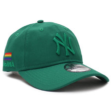 NEW ERA x MoMA NEW YORK YANKEES Pride Hat 9TWENTY CAP GREEN画像