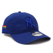 NEW ERA x MoMA NEW YORK YANKEES Pride Hat 9TWENTY CAP BLUE画像