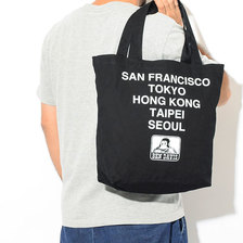 BEN DAVIS World Tour Tote Bag WHITE LABEL BDW-9101B画像