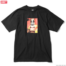 OBEY BASIC TEE "OBEY POLE 30YEARS" (BLACK)画像