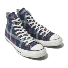 CONVERSE ALL STAR 100 TARTANCHECK HI NAVY 31300410画像