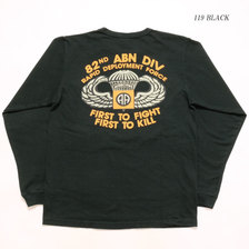 Buzz Rickson's L/S T-SHIRT "82nd AIRBORNE DIVISION" BR68386画像