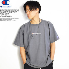 Champion REVERSE WEAVE SHORT SLEEVE T-SHIRT -CHARCOAL- C3-Q305画像