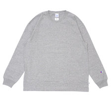 RHC Ron Herman &times; Champion Long Sleeve Tee GRAY画像