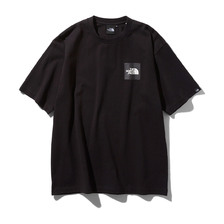 THE NORTH FACE S/S SQUARE LOGO TEE BLACK NT81930画像