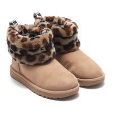 UGG Fluff Mini Quilted Leopard AMPHORA 1105358-AMP画像