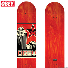 OBEY SKATEBOARD DECK "OBEY BUILDING 30YEARS"画像