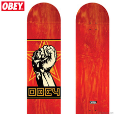 OBEY SKATEBOARD DECK "OBEY FIST 30YEARS画像