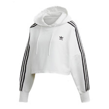 adidas CROPPED HOOD WHITE ED7555画像