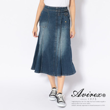 AVIREX BELTED MERMAID SKIRT 6296058画像