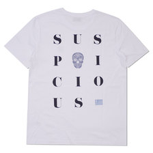 Suspicious Antwerp The Playground T-Shirt Hellas II WHITE画像