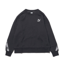 PUMA CLASSICS TAPE CREWSWEAT PUMA BLACK 596019-01画像