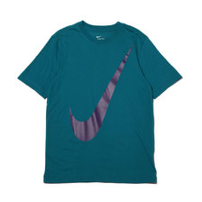 NIKE AS M NSW SS TEE SWOOSH 1 GEODE TEAL/COURT PURPLE BV7646-381画像