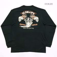 INDIAN MOTORCYCLE L/S T-SHIRT "OLDMAN'S SHOP" IM68344画像
