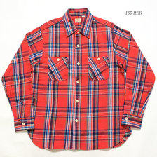 SUGAR CANE TWILL CHECK L/S WORK SHIRT SC28235画像