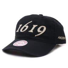 Spike Lee Joint 40acres Mitchell & Ness 1619 CAP BLACK MNFTA001画像