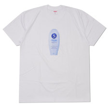 Supreme 19FW Super Cream Tee WHITE画像