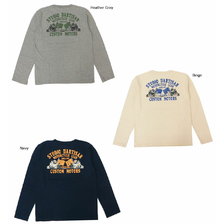 STUDIO D'ARTISAN 長袖 プリント Tシャツ SD9980C画像