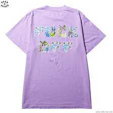 BORN X RAISED FUCK OFF BEARS TEE (LILAC) 33604画像