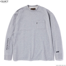 CLUCT L/S SWEAT CREW (H.GRAY) 03003画像