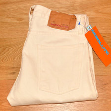 RESOLUTE AA712 10th anniversary White Jeans 505 Model (Zipper/ Tapered)画像