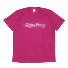 Supreme 19FW Smoke Tee MAGENTA画像