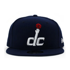 NEW ERA WASHINGTON WIZARDS BASIC SNAPBACK NAVY NR70353305画像