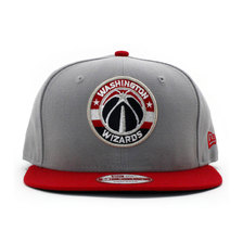 NEW ERA WASHINGTON WIZARDS BASIC SNAPBACK GREY-RED NR70288562画像