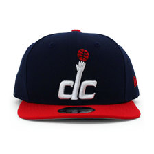 NEW ERA WASHINGTON WIZARDS BASIC SNAPBACK ORIGINAL FIT NAVY-RED NR70354390画像