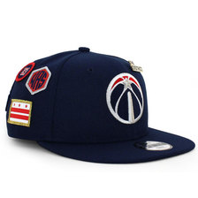 NEW ERA WASHINGTON WIZARDS SNAPBACK NAVY NE11609454画像