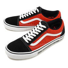 VANS &times; BAKER OLD SKOOL PRO BLACK/WHITE/RED VN0A45JCUZV画像